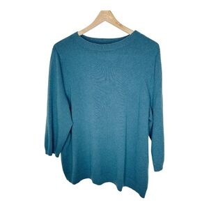 Talbots Blue Crew Neck Sweater